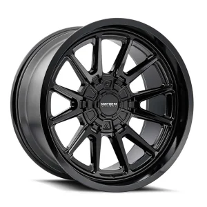 Mayhem – INTREPID – Black – 18″x9″ -12mm – Summer Wheels – 8116-8970B